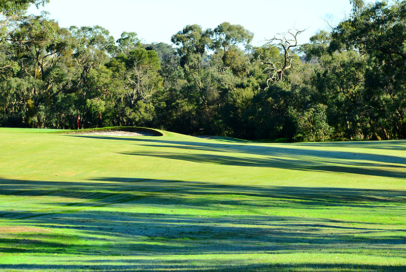 Hole 3 from the red tee box