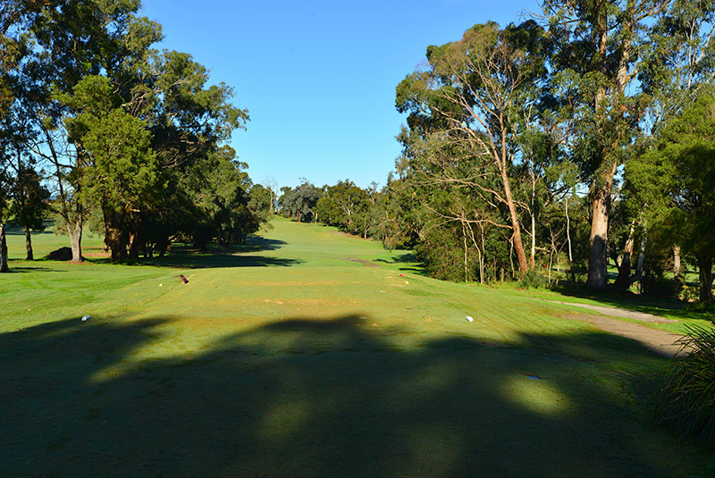 9th hole tee box