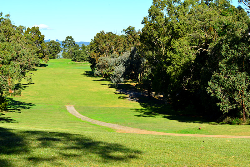 The 16th tee