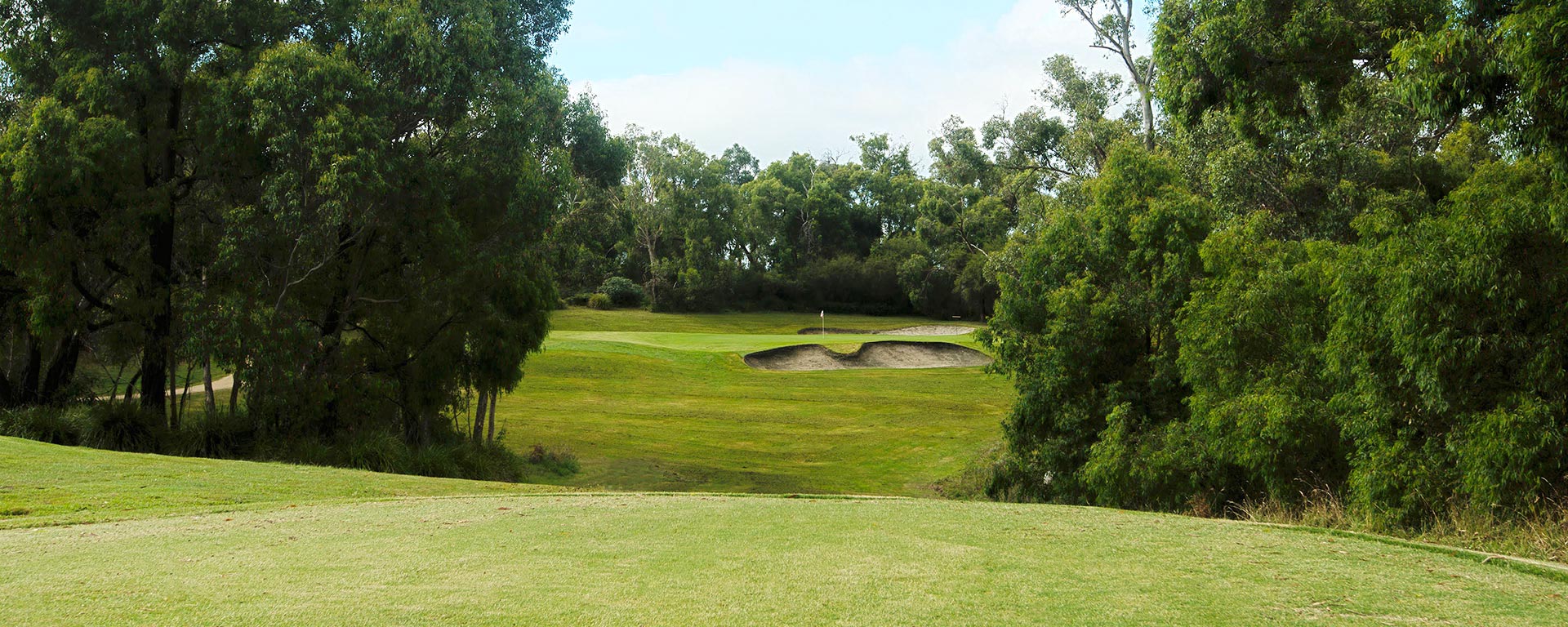 View of the 5th green